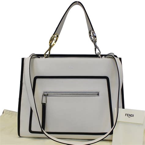 fendi runway bag white|Fendi designer handbags.